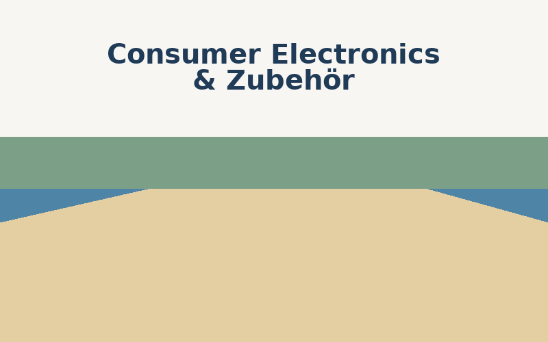 Symbolbild für Consumer Electronics und Zubehör